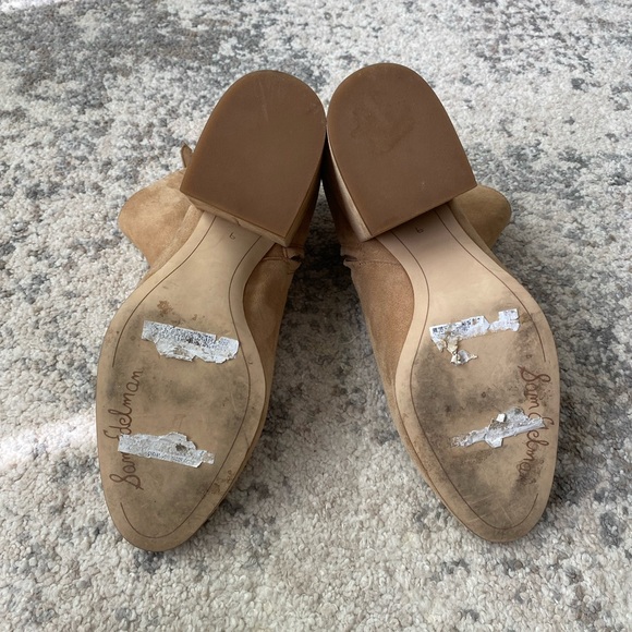 Sam Edelman Suede Ankle Boots - Picture 8 of 9